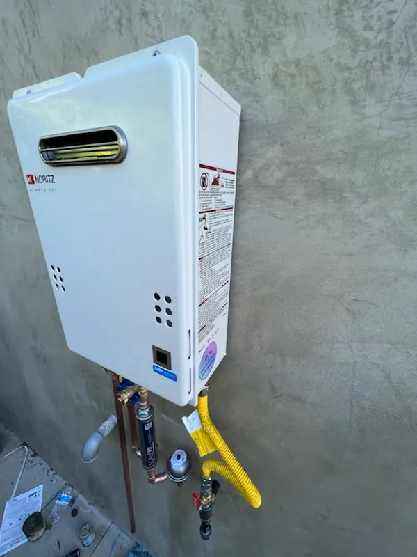 Tankless water heater installation for Oyster Bay Cove homes